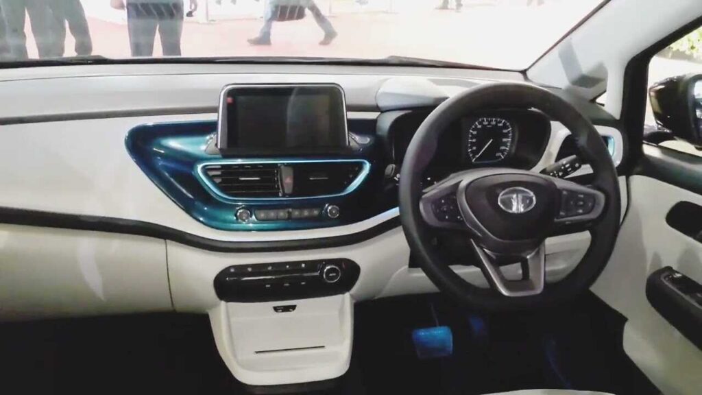 Tata Altroz EV 2024 Interior