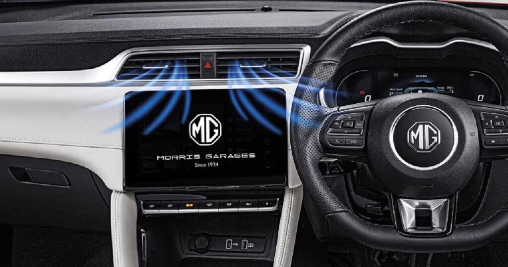 MG ZS Ev Interior