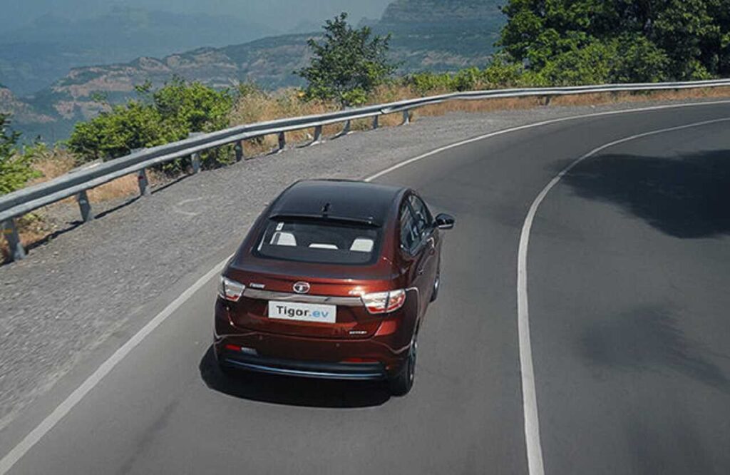 Tata Tigor EV Back look