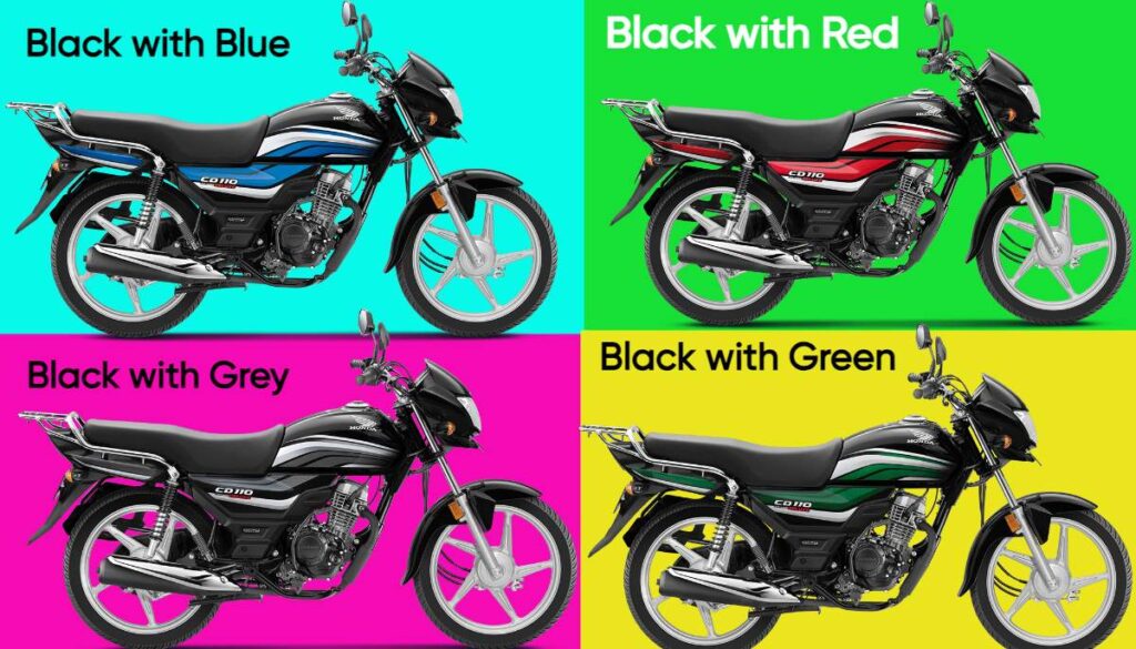 New Honda CD 110 Dream Deluxe Colours