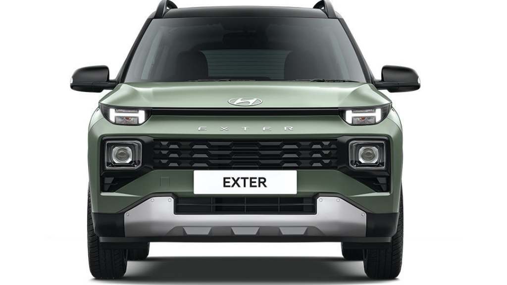 New Hyundai Exter Front