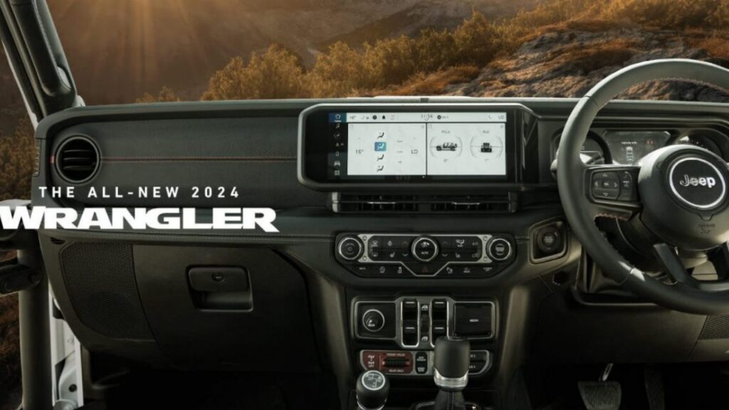 Jeep Wrangler Facelift Interior