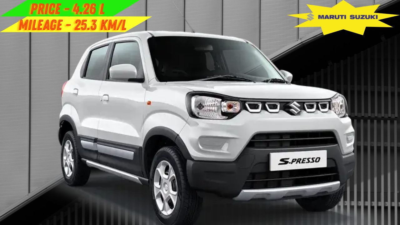 New Maruti Suzuki S Presso