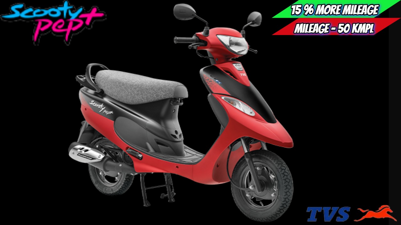 New TVS Scooty Pep Plus