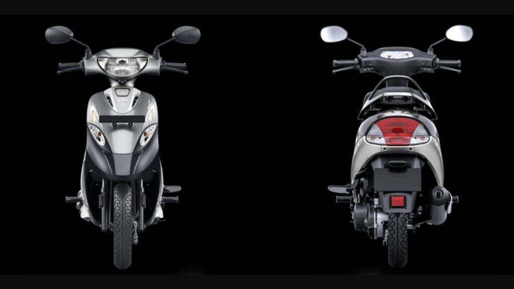 TVS Scooty Pep Plus Look